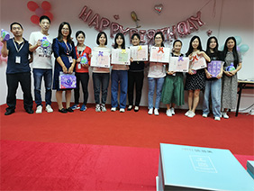 秋日暖阳，爱在逐梦国际pg -----记第三季员工生日会